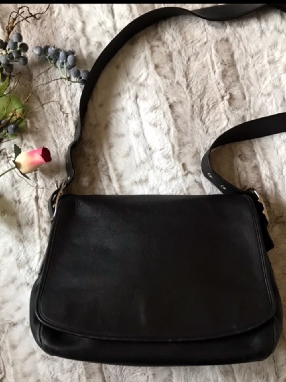 Coach Legacy Saddle Flap